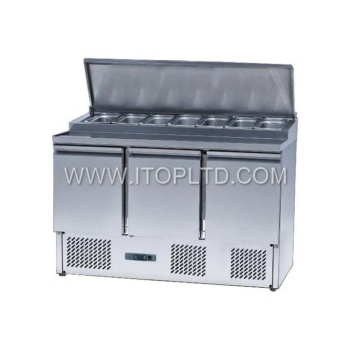 commercial 2014 refrigerated counter for sandwich
