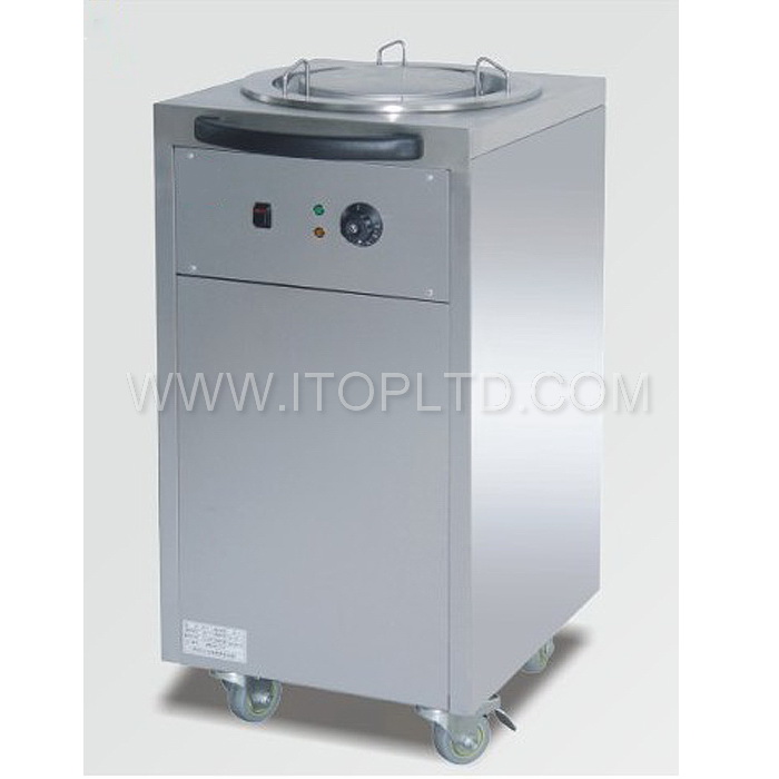 commercial plate warmer cart electric