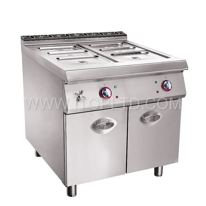stainless steel bain marie with cabinet for sale