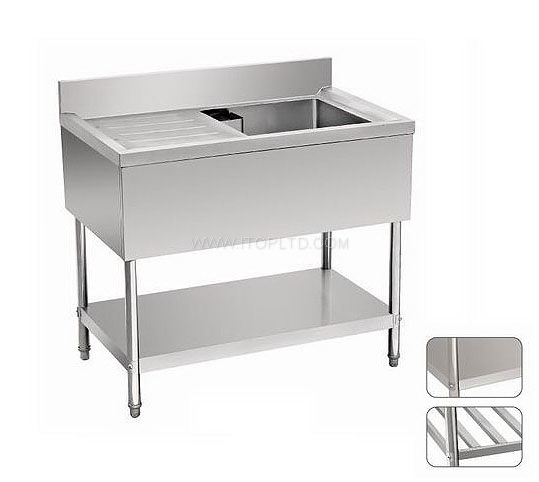 stainless steel easy to assemble kitchen sink