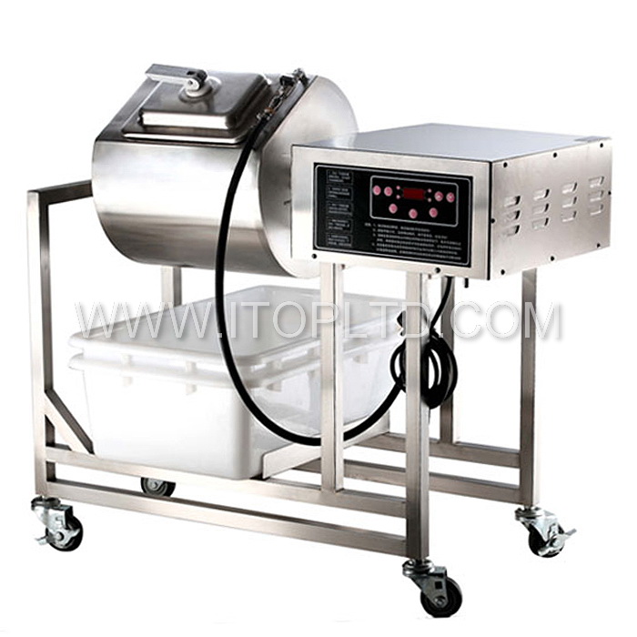vacuum Electric rotary Meat salting machine
