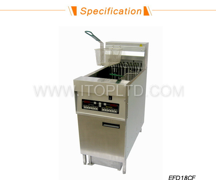 Commercial Electrical Fryer with Oil Filter1