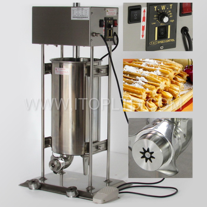 Electric Automatic Stainless steel Churros Machine for sale