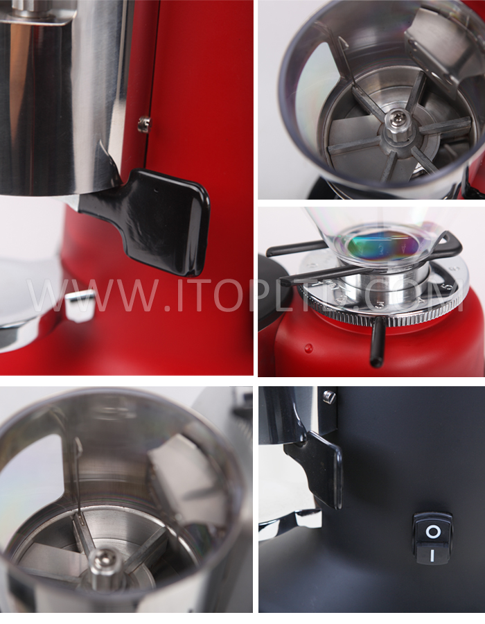 detail of coffee grinder