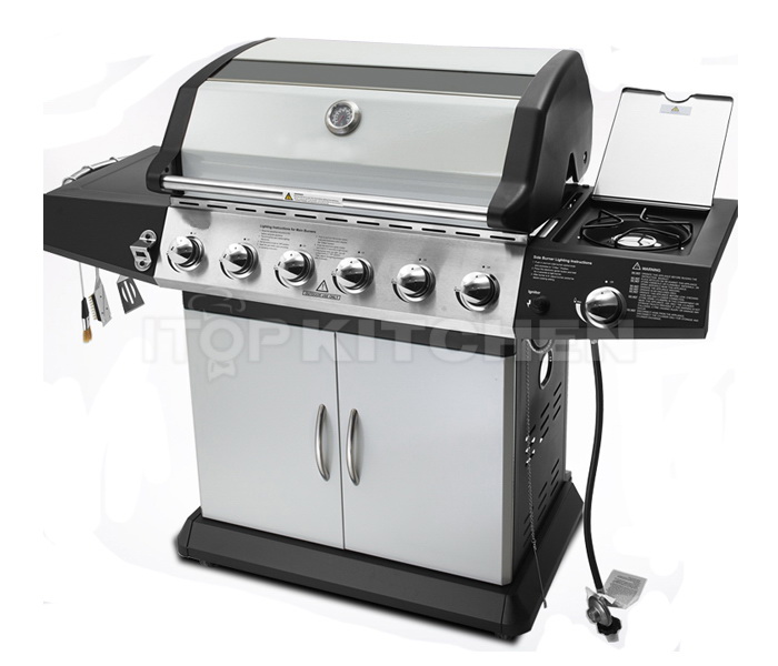 Removable Multifunction Stainless BBQ Grill