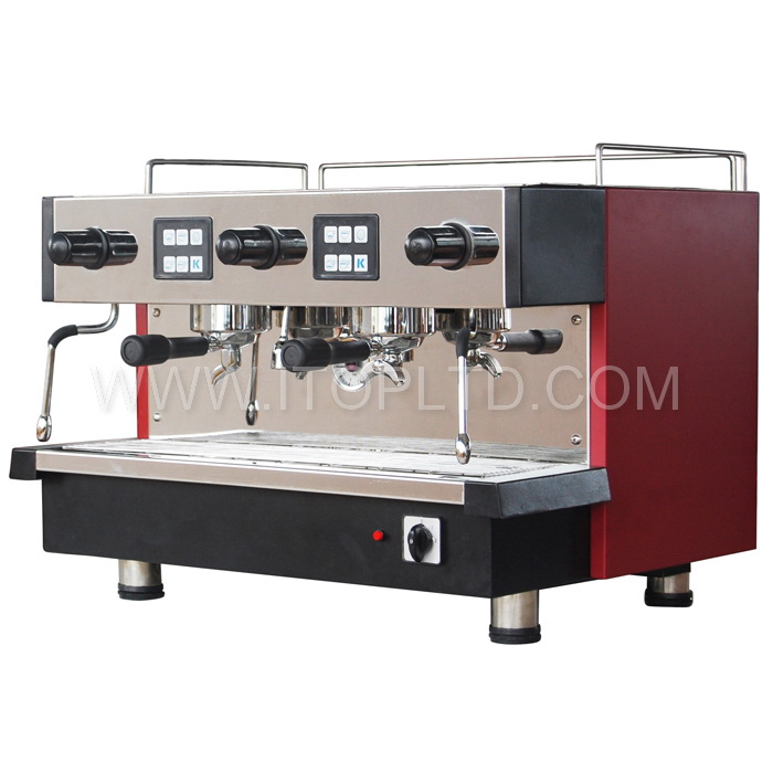 espresso coffee machine double group