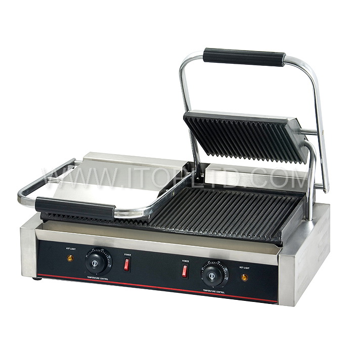 panini contact grill electric