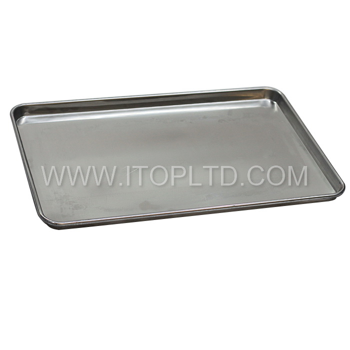 square aluminum baking tray
