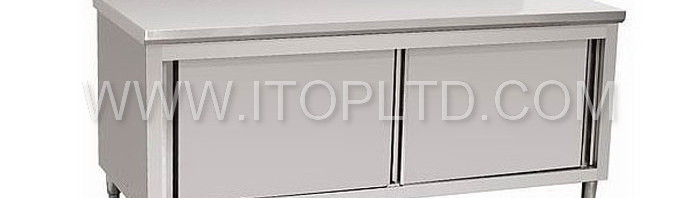 stainless steel with backsplash kitchen cabinet