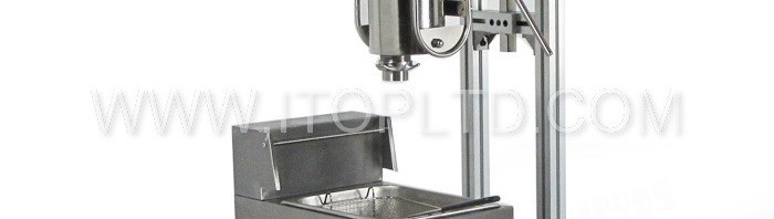 Stainless-steel-Churros-Machine-and-Gas-fryer