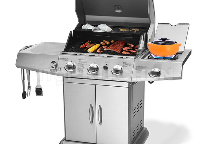 Induction BBQ Outdoor Grill For Party